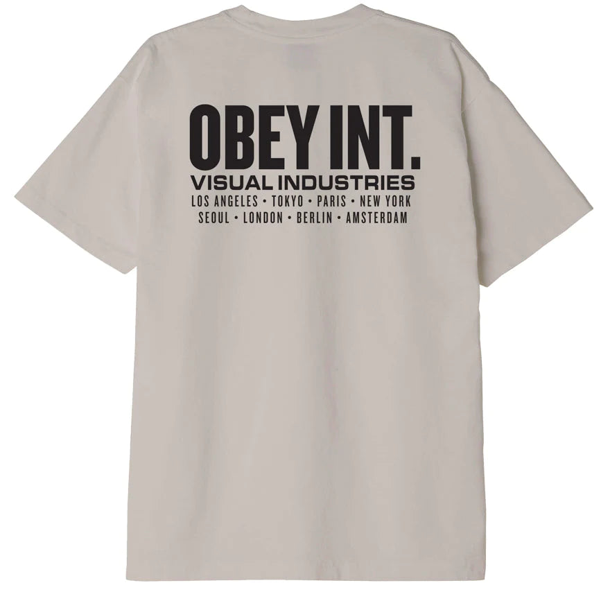 OBEY INT VISUAL INDUSTRIES GRIS