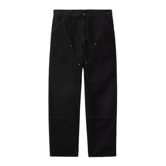 CARHARTT WIP DOUBLE KNEE PANTS BLACK