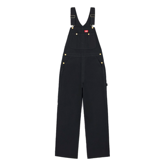 DICKIES BIB OVERALL BLACK PETO