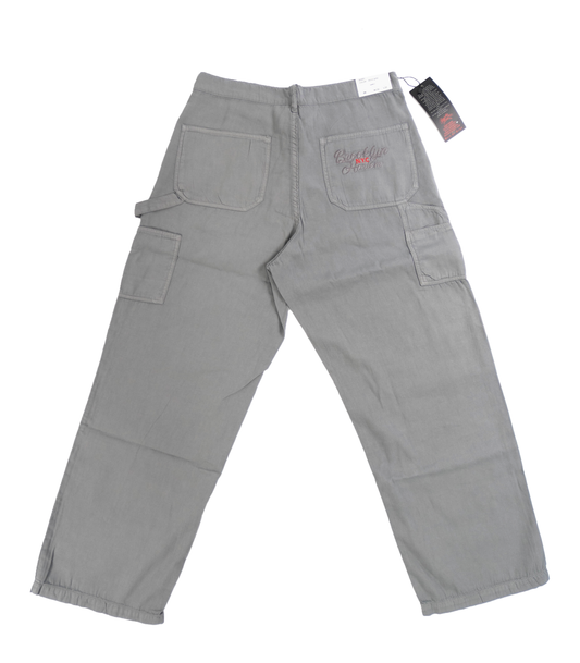 BROOKLYN HARLEM BH 90s Big Boy skater pants Rhino grey