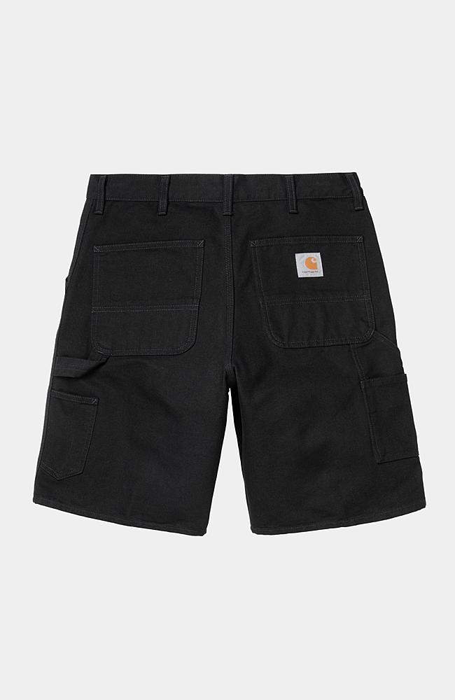Carhartt wip Single Knee Short        Black Rinsed