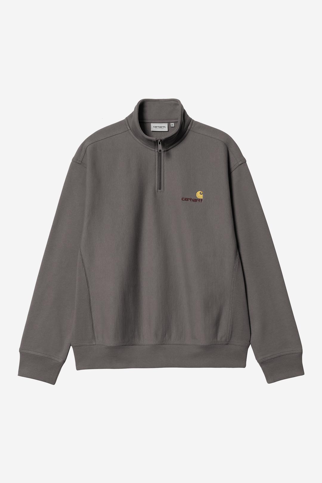 Half Zip American Script Sweatshirt
