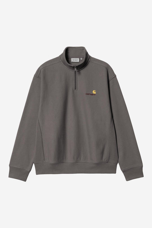 Half Zip American Script Sweatshirt