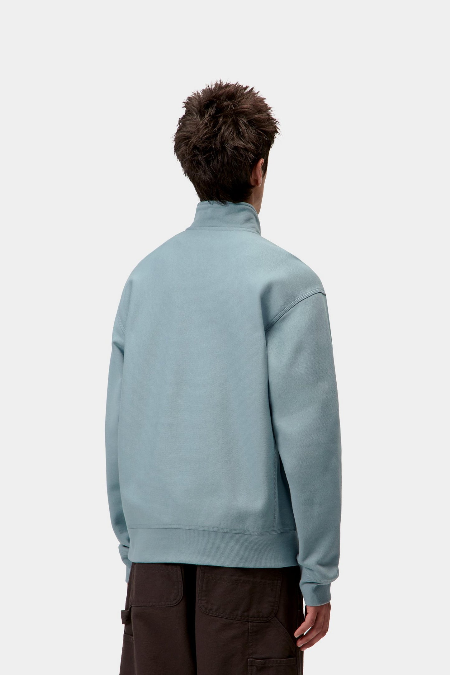 Half Zip American Script Sweatshirt