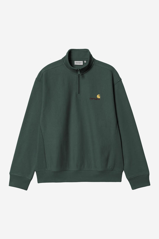 Half Zip American Script Sweatshirt