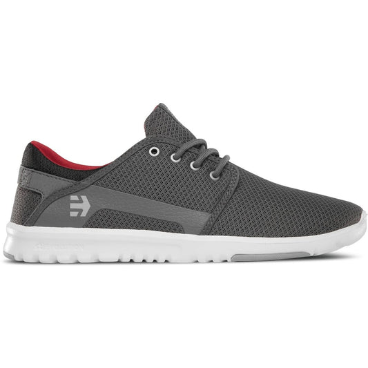 ETNIES SCOUT GRIS NEGRO ROJO