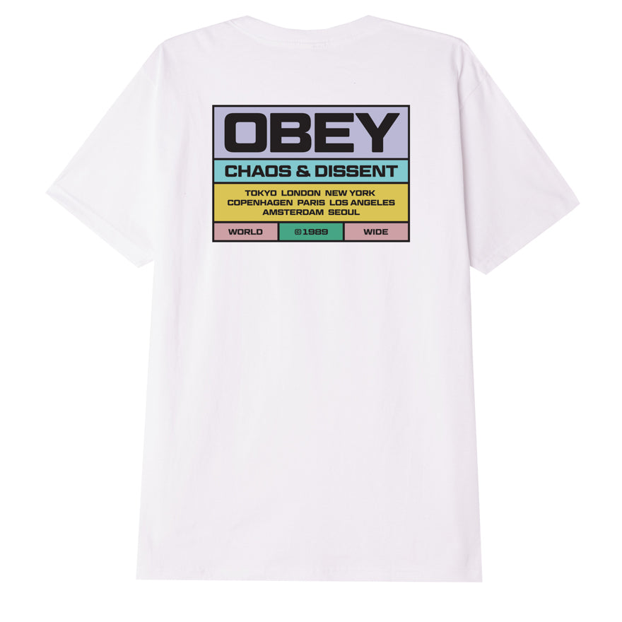 OBEY BUILT TO LAST S/S WHITE