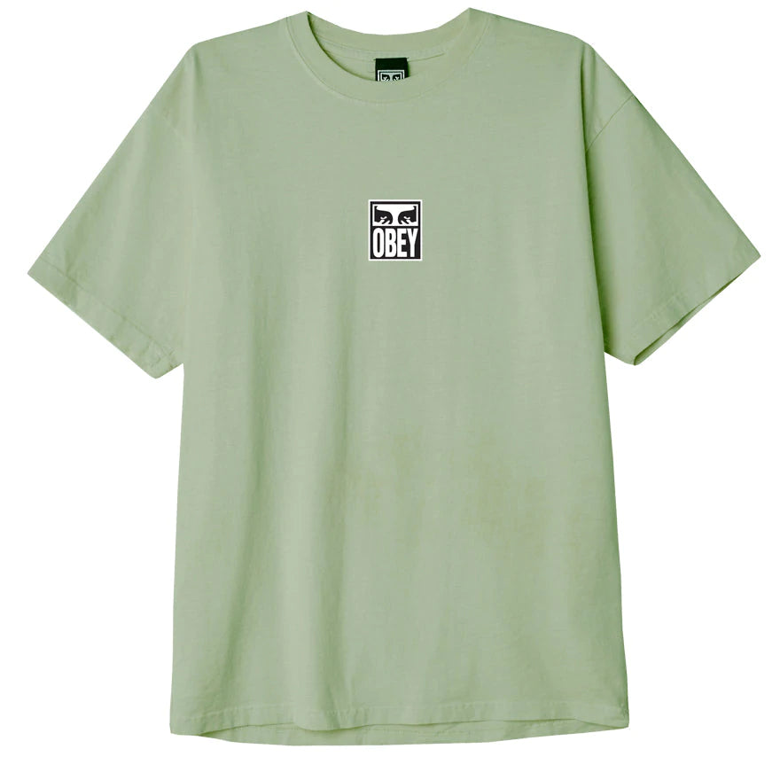 OBEY EYES ICON 3 HEAVYWEIGHT BOX VERDE CUCUMBER