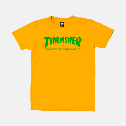 THRASHER SKSTE MAG GOLD