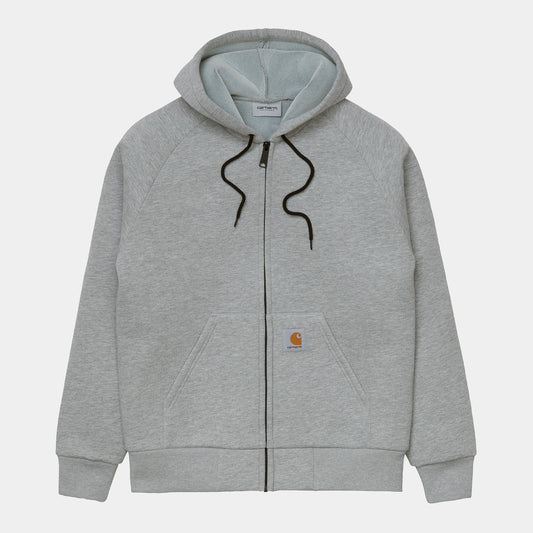 CARHARTT WIP CAR-LUX SUDADERA JACKET GRIS