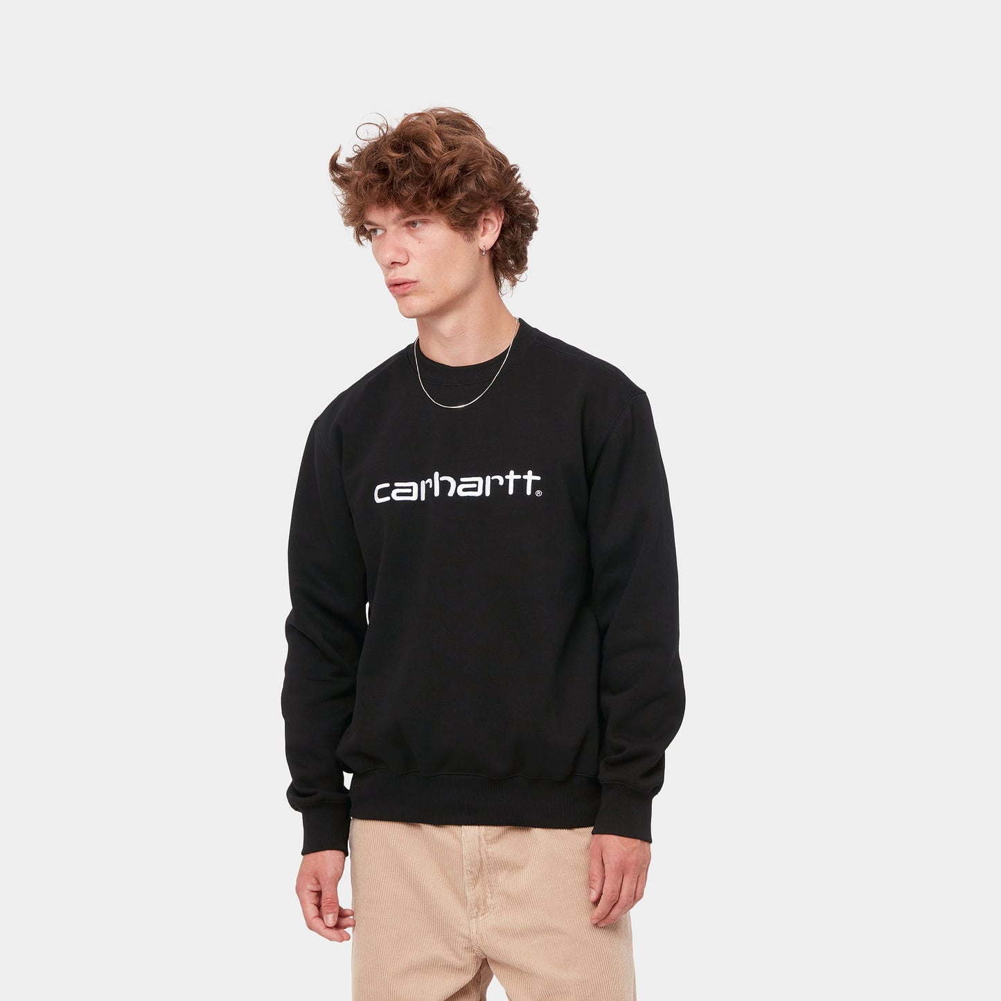 CARHARTT WIP SUDADERA NEGRO