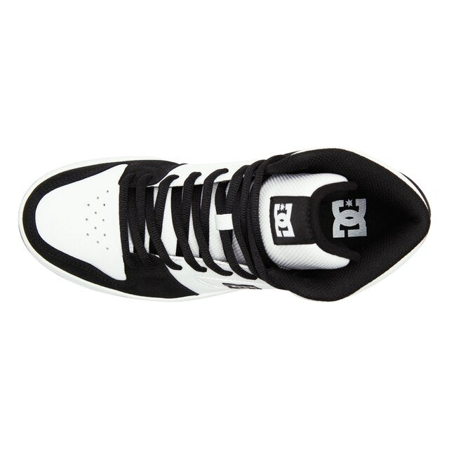 DCSHOESCO MANTECA 4 HI WHITE BLACK