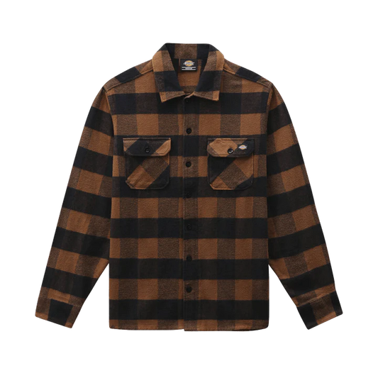 DICKIES NEW SACRAMENTO BROWN SHIRT