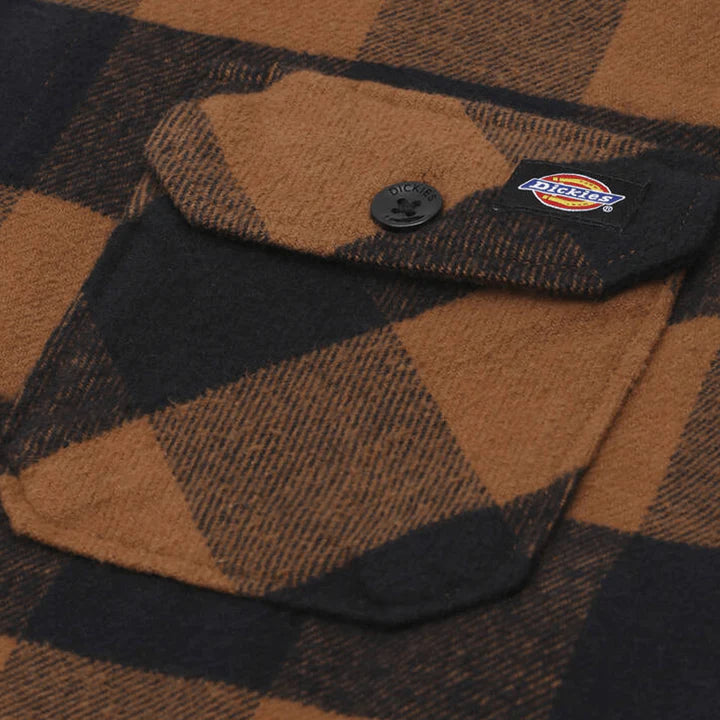 DICKIES NEW SACRAMENTO BROWN SHIRT