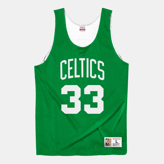 MITCHELL & NESS REVERSIBLE TANK UPDATE BOSTON CELTICS LARRY BIRD