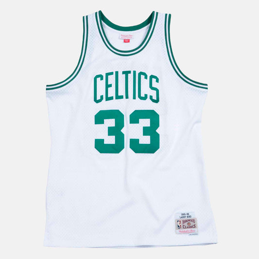 MITCHELL AND NESS SWINGMAN JERSEY BOSTON CELTICS HOME 1985-86 LARRY BIRD