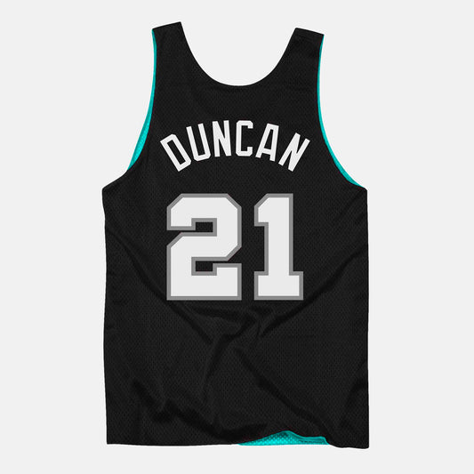 MITCHELL & NESS NBA SAN ANTONIO SPURS REVESIBLE TIM DUCAN