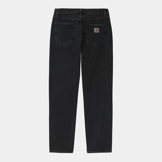 CARHARTT WIP PONTIAC PANT BLACK STONE WASHED