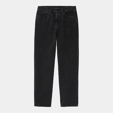 Cargar imagen en el visor de la galería, CARHARTT PONTIAC PANT BLACK STONE WASHED
