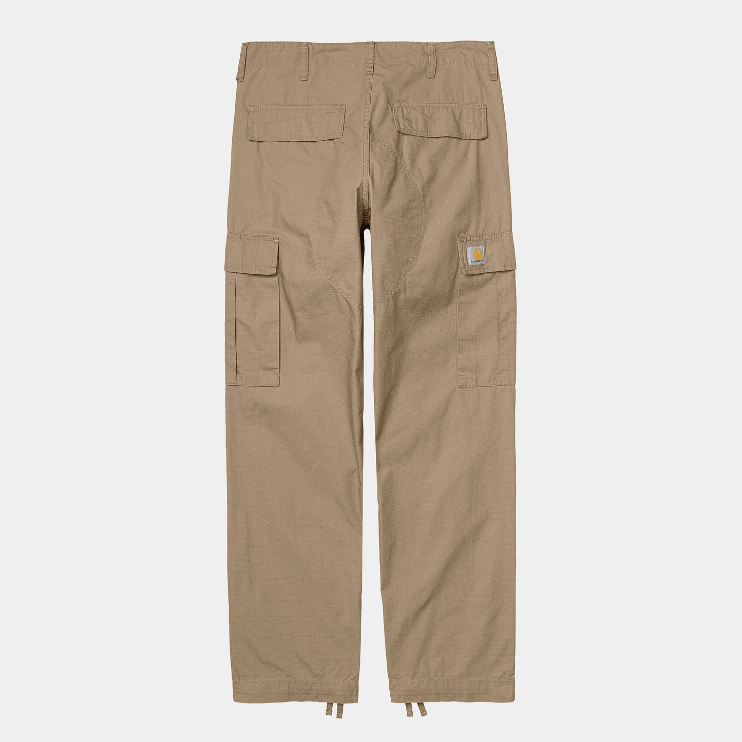 CARHARTT WIP REGULAR CARGO LEATHER RINSED PANTS