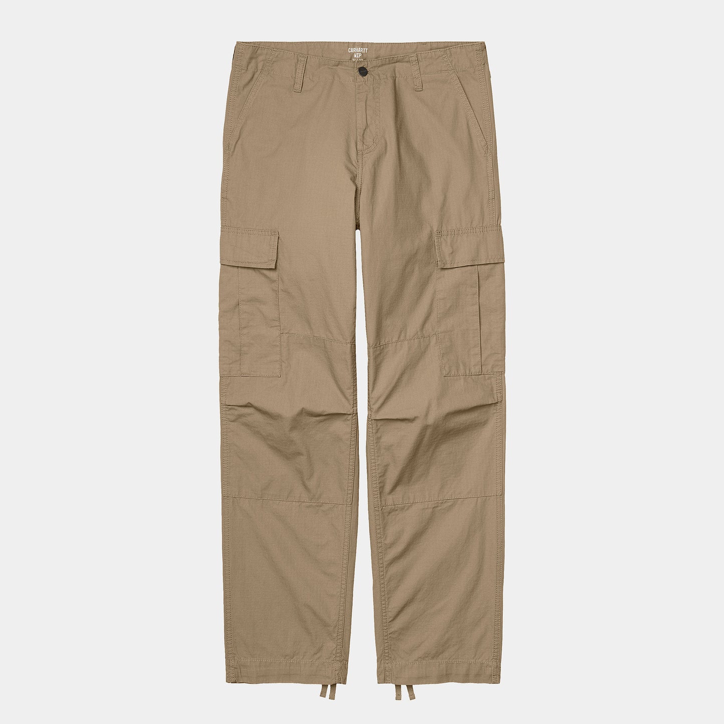 CARHARTT WIP REGULAR CARGO LEATHER RINSED PANTS