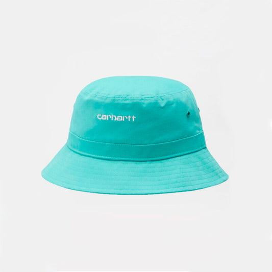 CARHARTT WIP Script Bucket Gorro Hat Turquisa