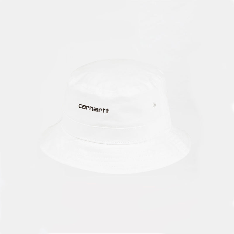 CARHARTT Script Bucket Gorro Hat Blanco