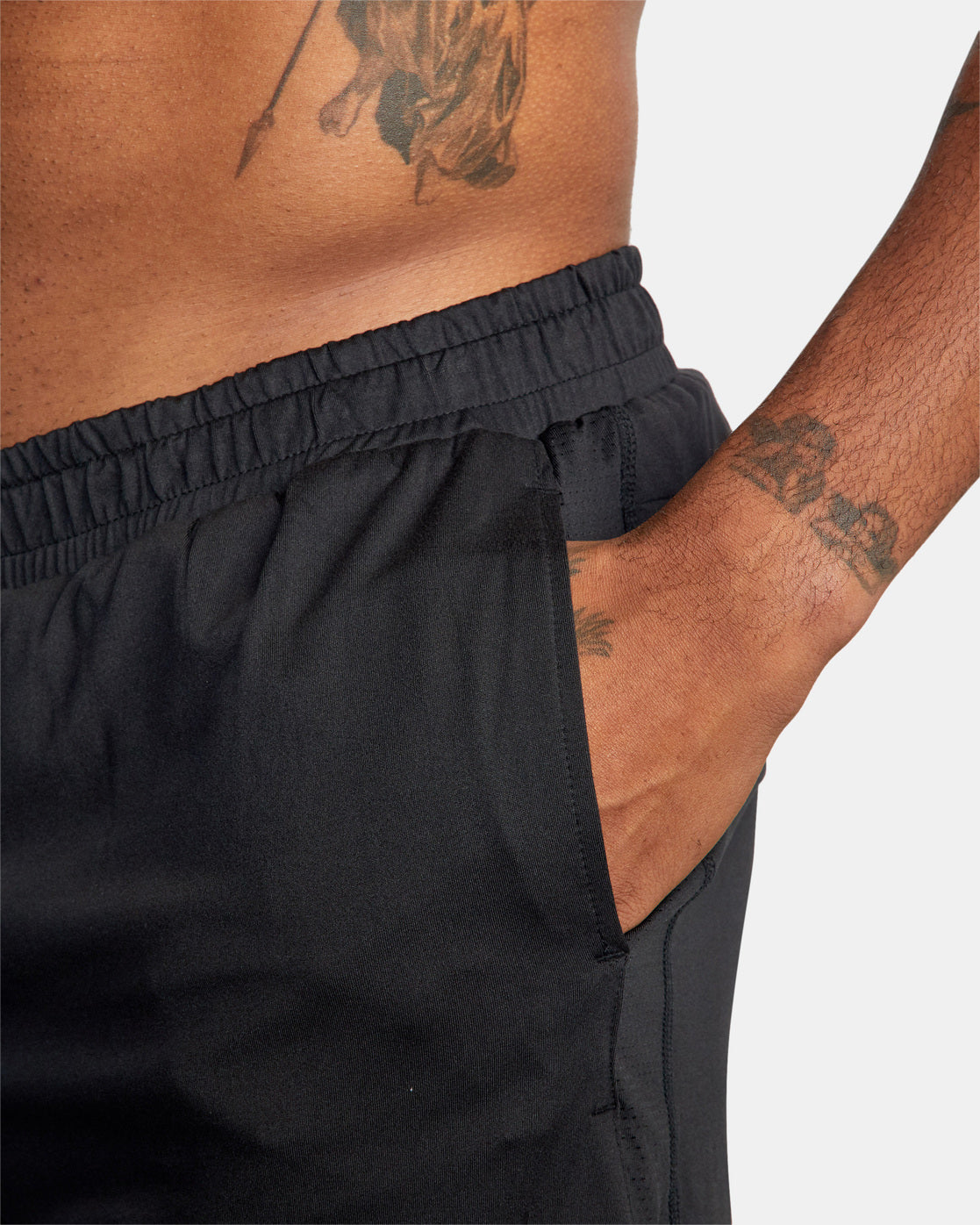 RVCA SPORT VENT SHORT NEGRO